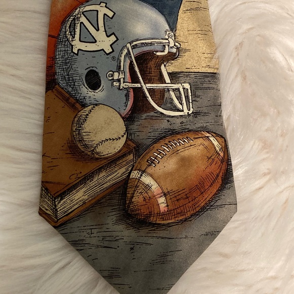 UNC North Carolina Necktie - Picture 3 of 9